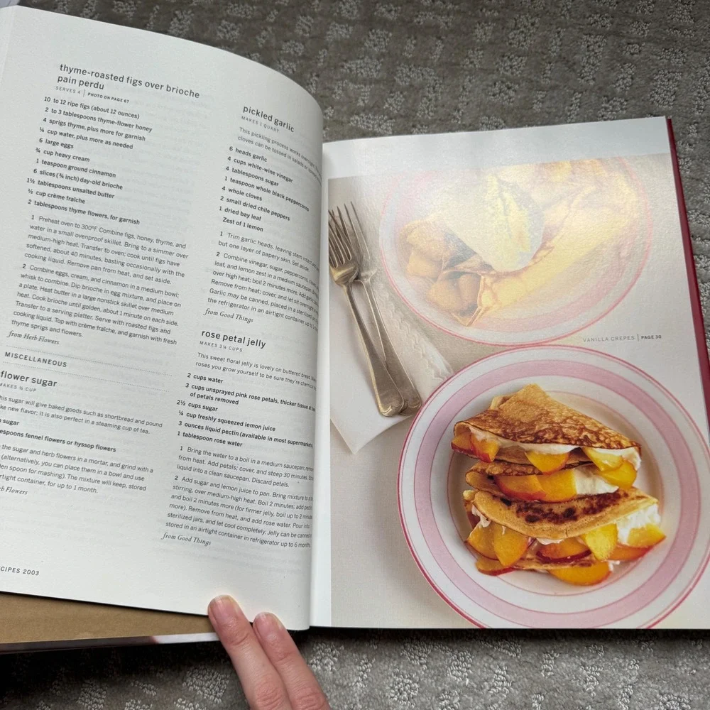 Martha Stewart Living Annual Recipes 2003 Hardcover Cookbook 500+ Recipes